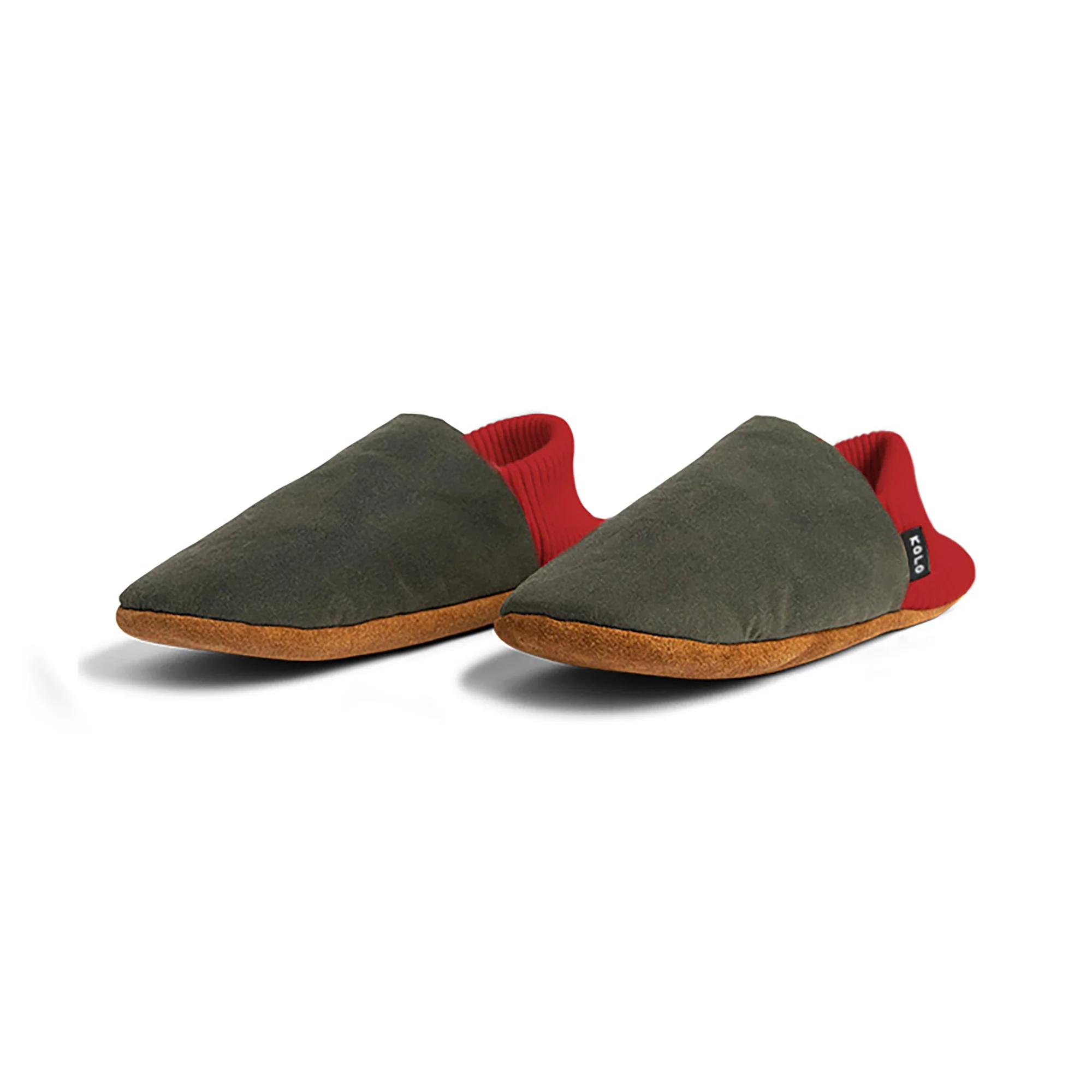 Aberdeen Waxed Canvas House Shoes - Sherpa-Lined - Image 2