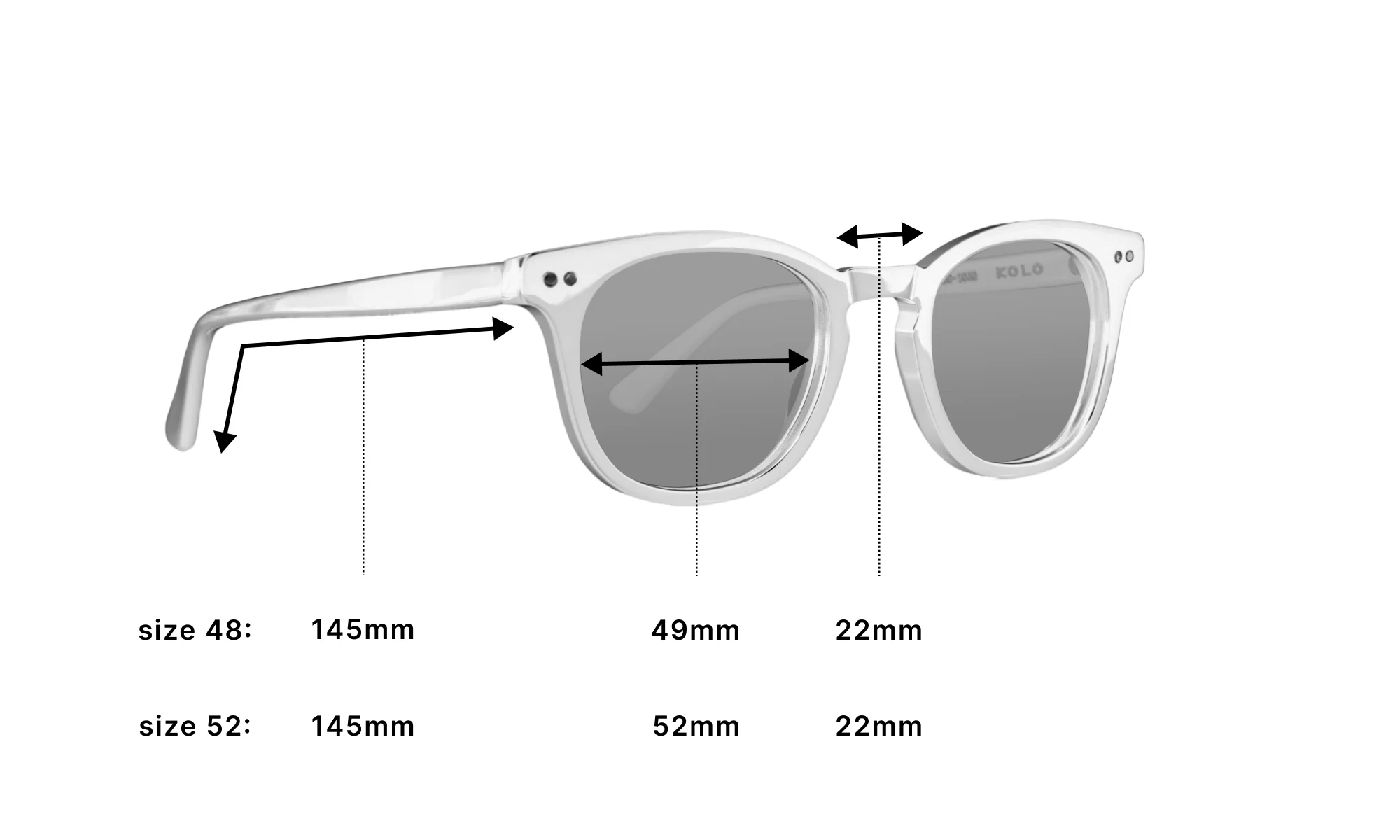 Chester Monochrome Sunglasses - Image 8
