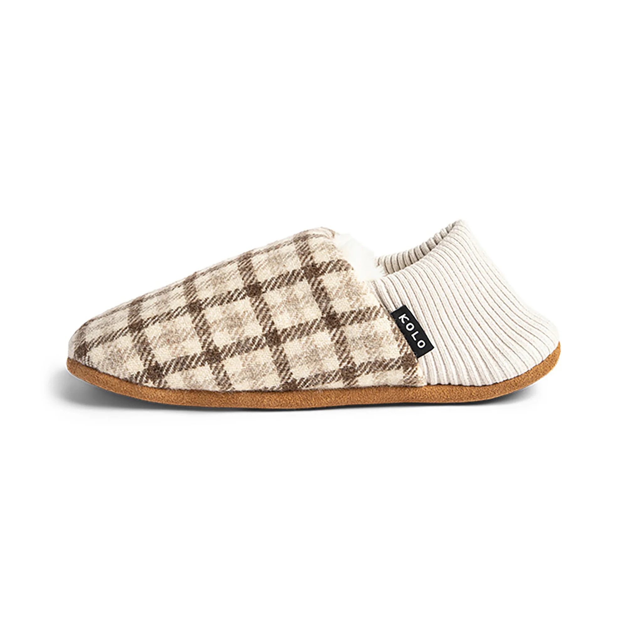 Hawick Tweed House Shoes - Fur-Lined - Image 6