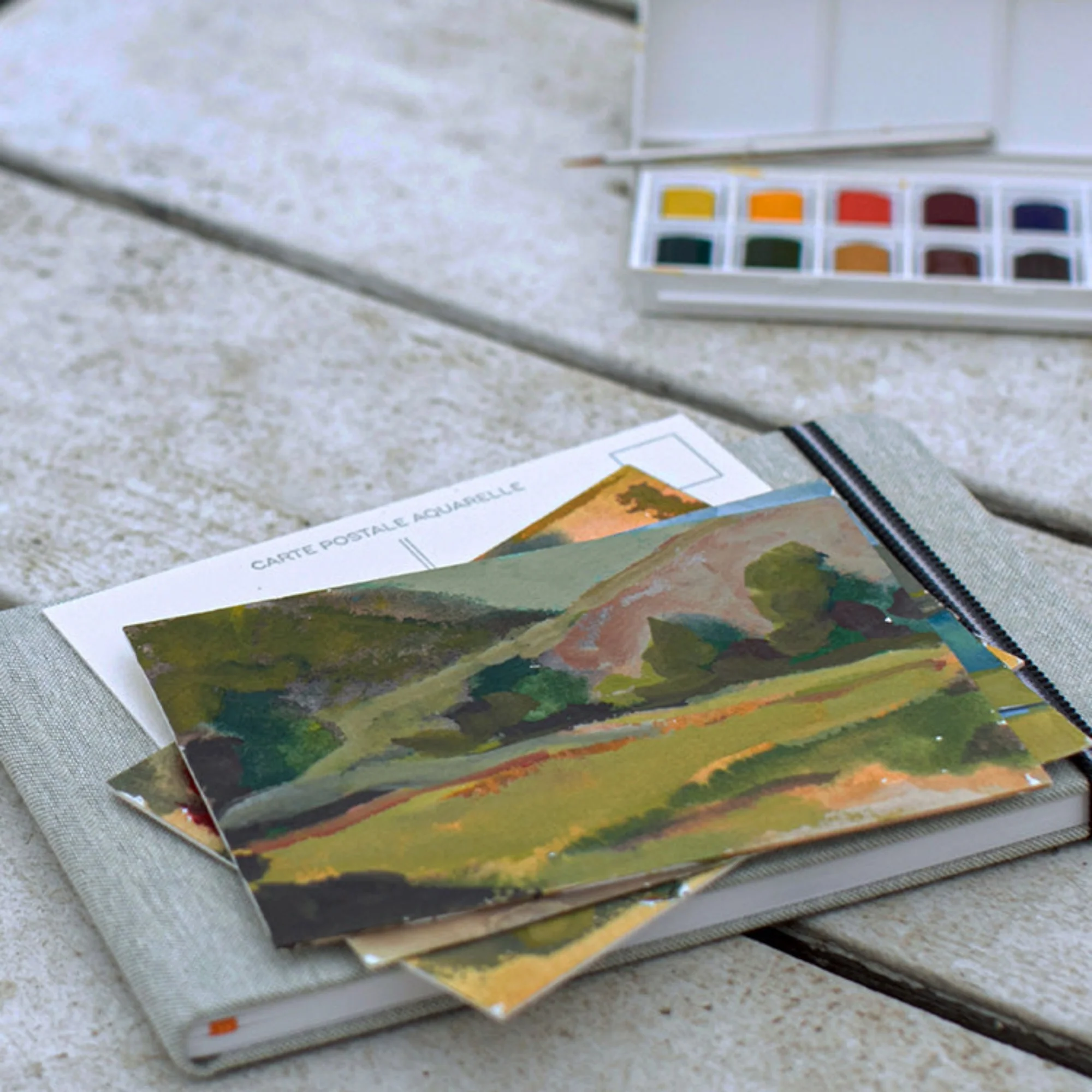 Watercolor Postcards - Image 7