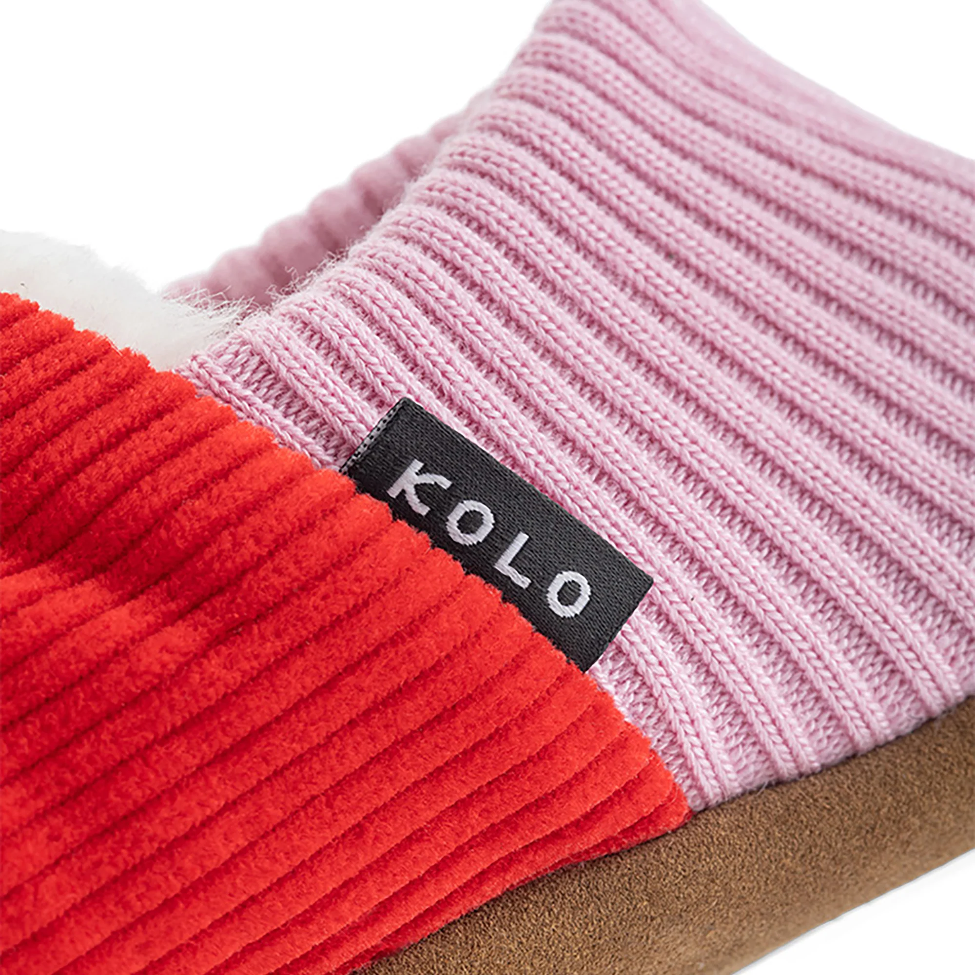 Willer Corduroy House Shoes - Fur-Lined - Image 5